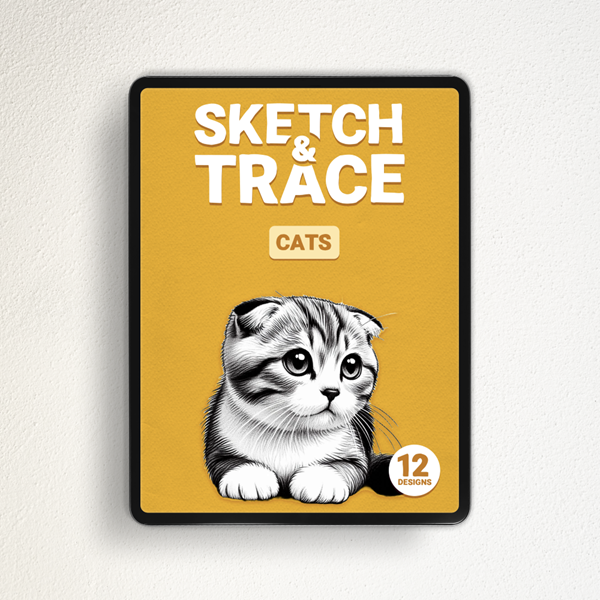 Sketch & Trace Cats